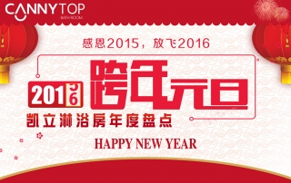 感恩2015，放飛2016——?jiǎng)P立淋浴房年度盤點(diǎn)