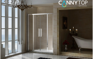 衛生間淋浴房玻璃移門上的滑輪是怎么裝配？