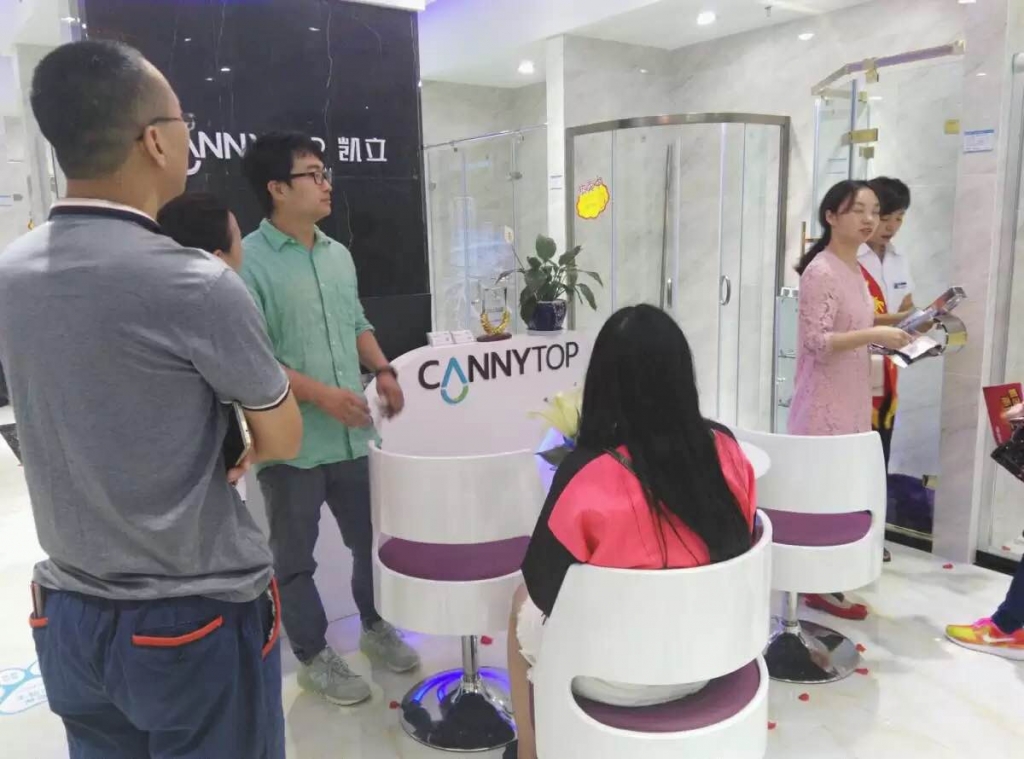 青島市民的福音:凱立淋浴房強勢入駐居然之家