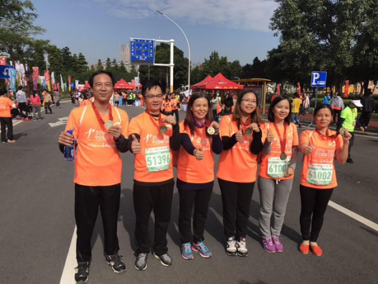 “奔跑吧,凱立!” 凱立跑隊現身玩轉中山馬拉松
