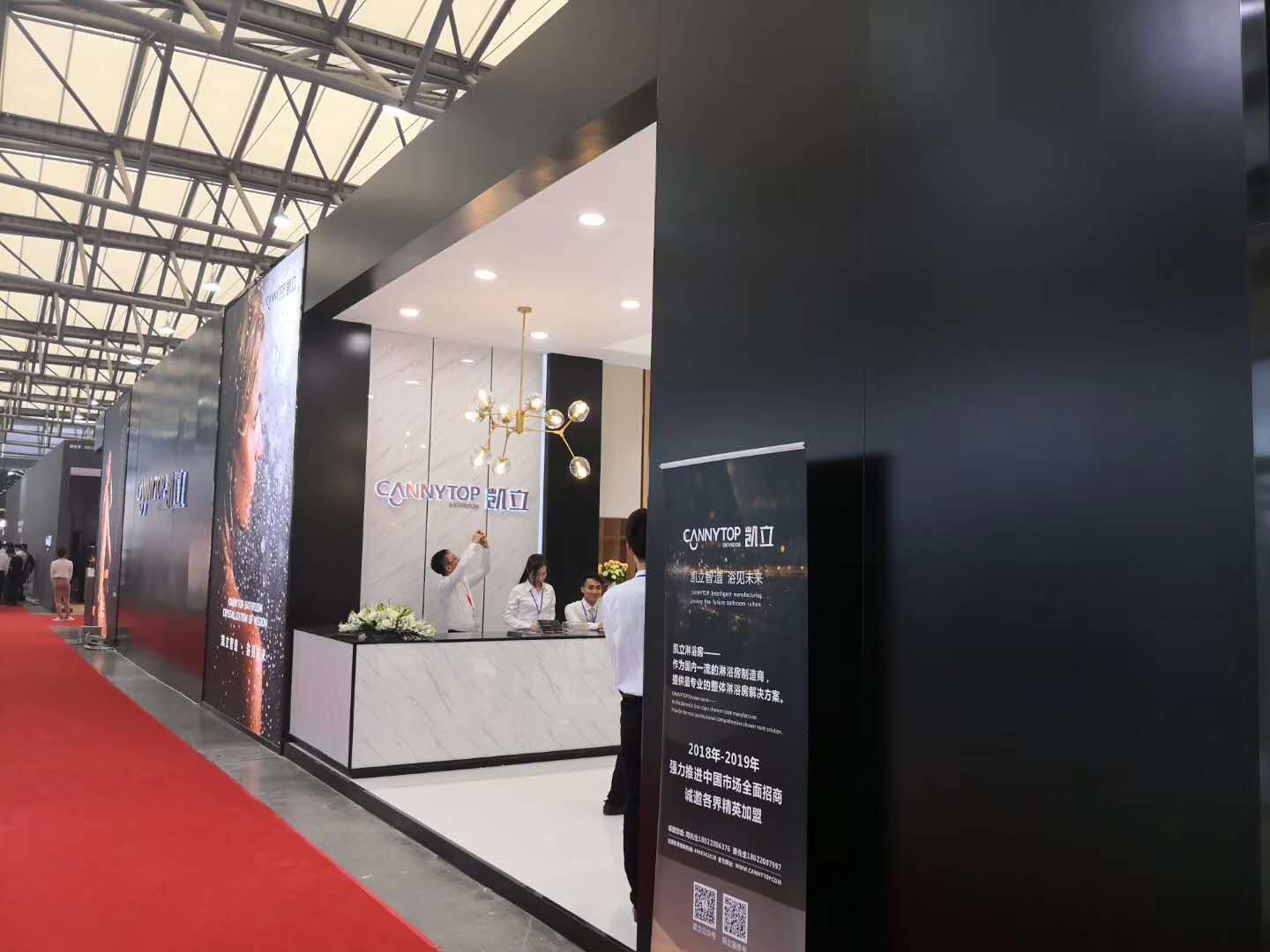 2018上海國際廚衛展落下帷幕 凱立淋浴房凱旋而歸！